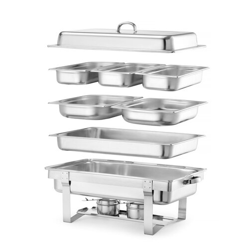 Hendi Pasta Chafing Dish with a Removable Full Cover 9 L GN 1/1