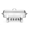 Hendi Pasta Chafing Dish with a Removable Full Cover 9 L GN 1/1 (set of six containers)
