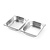 Hendi Pasta Chafing Dish with a Removable Full Cover 9 L GN 1/1 (set of six containers)