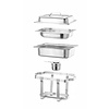 Hendi Pasta Chafing Dish with a Removable Full Cover 4,5 L GN 1/2 Hendi Pasta Chafing Dish with a Removable Full Cover 4,5 L GN 1/2