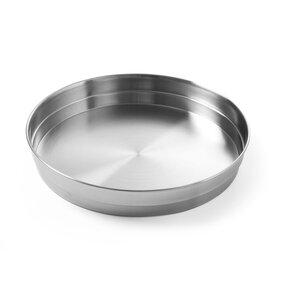 Hendi Okrągła taca do serwowania Ø 315 mm ze stali nierdzewnej