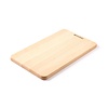Hendi Beechwood Bread Cutting Board 200 x 340 mm Beige
