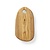 Hendi Deska do serwowania z drewna oliwnego z otworem 250x165x(h)18 mm