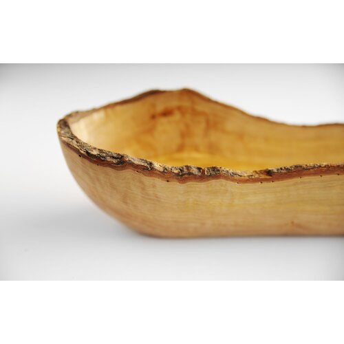 Hendi Miska podłużna z drewna oliwnego 400x90x(h)80mm