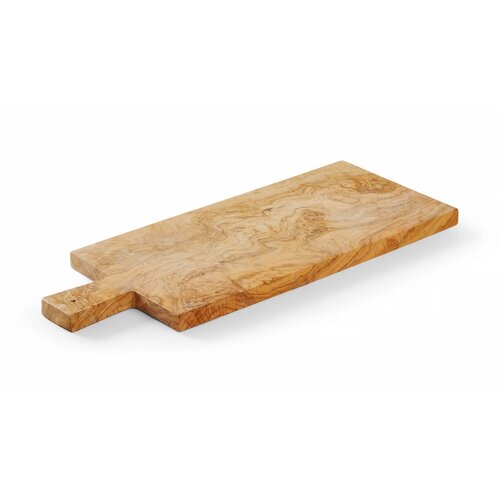 Hendi Deska do serwowania, prostokątna z drewna oliwnego 480x190x(h)22mm Hendi Deska do serwowania, prostokątna z drewna oliwnego 480x190x(h)22mm