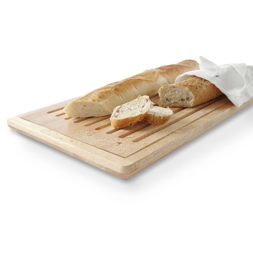 Hendi Deska do krojenia pieczywa z drewna bukowego 322 x 475 mm beżowa z wycięciem Hendi Deska do krojenia pieczywa z drewna bukowego 322 x 475 mm beżowa z wycięciem