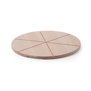 Hendi Deska pod pizzę drewniana - śr. 300 mm, dzielona na 6 Hendi Deska pod pizzę drewniana - śr. 300 mm, dzielona na 6