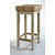 Hendi Butcher block wooden, on a wooden base, dim. 400 x 400 x 150 mm