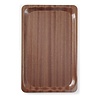 Hendi Antypoślizgowa prostokątna taca do serwowania 530 x 325 mm z drewna, brązowa