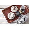 Hendi Wood Rectangular Non-Slip Serving Tray 530 x 325 mm Brown