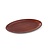 Hendi Wood Oval Non-Slip Serving Tray 210 x 290 mm Brown