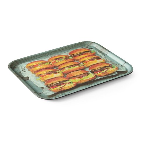 Hendi Taca do serwowania antypoślizgowa, z nadrukiem tasty burger 330x430mm Hendi Taca do serwowania antypoślizgowa, z nadrukiem tasty burger 330x430mm