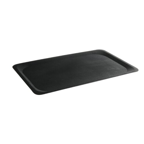 Hendi Polyester Rectangular Non-Slip Serving Tray 280 x 200 mm Black Hendi Polyester Rectangular Non-Slip Serving Tray 280 x 200 mm Black