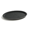 Hendi Polyester Oval Non-Slip Serving Tray 290 x 210 mm Black Hendi Polyester Oval Non-Slip Serving Tray 290 x 210 mm Black