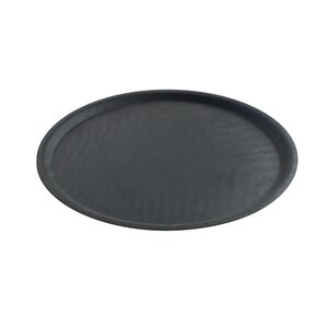 Hendi Polyester Round Non-Slip Serving Tray Ø 400 mm Black Hendi Polyester Round Non-Slip Serving Tray Ø 400 mm Black