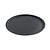 Hendi Polyester Round Non-Slip Serving Tray Ø 400 mm Black