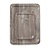 Hendi Melamine Rectangular Serving Tray 530 x 370 mm Brown
