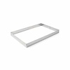 Hendi Rant piekarniczo-cukierniczy prostokątny o grubości 1,5 mm, wysokość rantu 60 mm wym. 585x385 mm