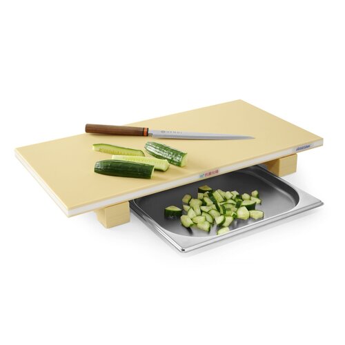 Hasegawa Podstawka pod deskę do sushi, Hasegawa, , 300x50x(h)45mm, beżowa Hasegawa Podstawka pod deskę do sushi, Hasegawa, , 300x50x(h)45mm, beżowa