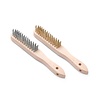 Hendi Grill brush - set with steel and brass bristles