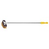 Lilly Codroipo Pizza oven brush with brass VENEZIA bristles - rounded