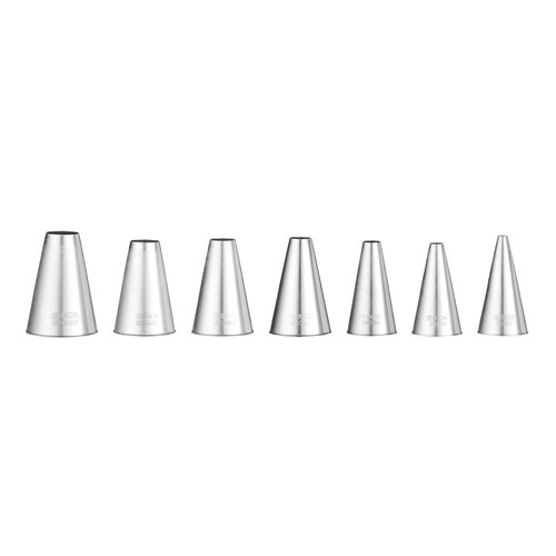 Hendi Piping Tube straight, steel - set of 7 Hendi Piping Tube straight, steel - set of 7