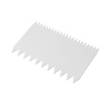 Hendi Rectangular confectionery scraper - comb 110x72 mm, set of 6 pcs.