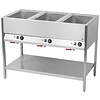 RM GASTRO Bemar elektryczny 3-komorowy, GN 1/1, stacjonarny z kranem spustowym, 2,1 kW