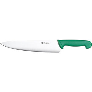 Stalgast Nóż kuchenny 250 mm, HACCP, zielony Stalgast Nóż kuchenny 250 mm, HACCP, zielony