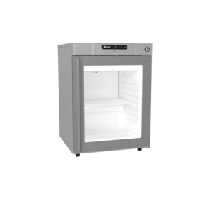 Gram Chłodziarka barowa z drzwiami uchylnymi od 1 do 12°C, 100W, srebrna