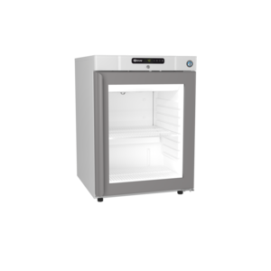 Gram Chłodziarka barowa z drzwiami uchylnymi od 1 do 12°C, 100W, biała Gram Chłodziarka barowa z drzwiami uchylnymi od 1 do 12°C, 100W, biała