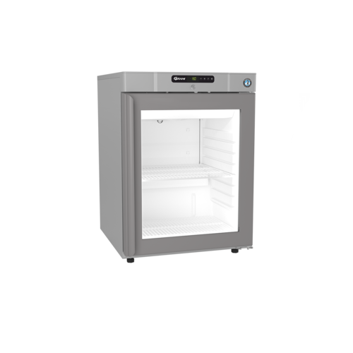 Gram Zamrażarka z drzwiami uchylnymi od -19 do -5°C, 150W, srebrna Gram Zamrażarka z drzwiami uchylnymi od -19 do -5°C, 150W, srebrna
