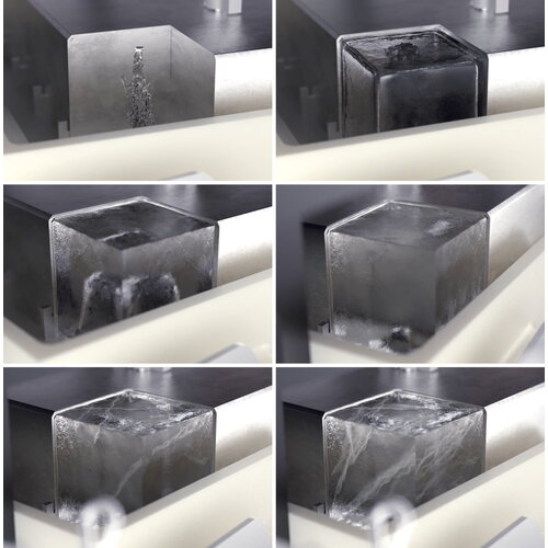 Hoshizaki Kostkarka do lodu 105kg/24h, rozmiar kostki XS, zasobnik 50kg, chłodzona powietrzem