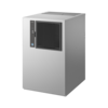 Hoshizaki Kostkarka do lodu modularna 200kg/24h, rozmiar kostki XS, chłodzona powietrzem