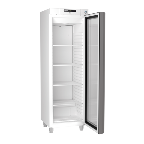 Gram Szafa chłodnicza przeszklona, od 1 do 12°C 343L, 130W, biała Gram Szafa chłodnicza przeszklona, od 1 do 12°C 343L, 130W, biała