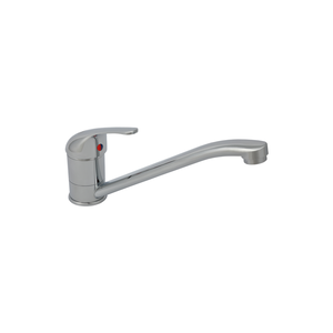 XXLselect Chrome-plated, free-standing single-lever sink tap with swivel spout 220 mm, height 100 mm XXLselect Chrome-plated, free-standing single-lever sink tap with swivel spout 220 mm, height 100 mm