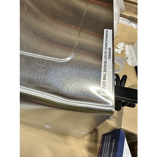 Diamond OUTLET - Kuchenka mikrofalowa ze stali nierdzewnej 34 L, GN 2/3, 3,2 kW, sterowanie elektroniczne Diamond OUTLET - Kuchenka mikrofalowa ze stali nierdzewnej 34 L, GN 2/3, 3,2 kW, sterowanie elektroniczne