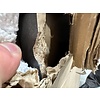 Topalit OUTLET - Blat do stołu kwadratowy 700 x 700 mm z drewna laminowanego czarny