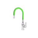 XXLselect Single Lever Deck Mounted Kitchen Faucet with Flexible Spout max 530 mm in Various Colors - Copy - Copy