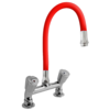 XXLselect Double Handle Deck Mounted Kitchen Faucet with Flexible Spout max 530 mm in Various Colors - Copy - Copy - Copy - Copy