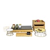 Verlo Display stand round h-10 cm gold VERLO