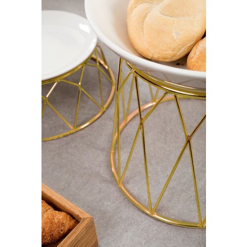 Verlo Podstawa okrągła Ø250 mm, złota Verlo Podstawa okrągła Ø250 mm, złota