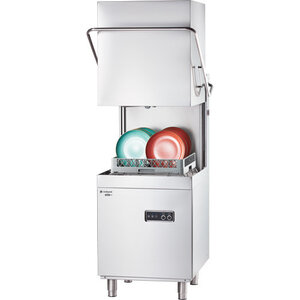 Stalgast Zmywarka kapturowa 500x500 mm, do 30 koszy/h, 400V, z dozownikiem płynu myjącego, dozownikiem nabłyszczacza Stalgast Zmywarka kapturowa 500x500 mm, do 30 koszy/h, 400V, z dozownikiem płynu myjącego, dozownikiem nabłyszczacza