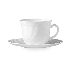 Arcoroc Filiżanka biała 220 ml, Trianon Arcoroc Filiżanka biała 220 ml, Trianon