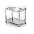 INOXI Stainless Steel 2 Tier Service Trolley 850 x 500 x 900 mm
