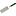 Ambrogio Sanelli Szpatuła kątowa do pizzy 260 mm
