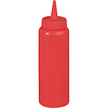 Stalgast Dyspenser do sosów 700 ml, czerwony