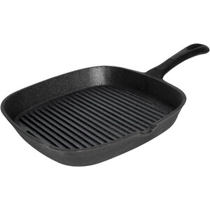 Stalgast Patelnia żeliwna, ryflowana, 240x240 mm Stalgast Patelnia żeliwna, ryflowana, 240x240 mm