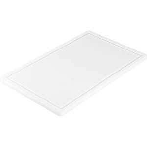 Stalgast Deska do krojenia z polipropylenu 530x325x(h)15 mm, biała Stalgast Deska do krojenia z polipropylenu 530x325x(h)15 mm, biała