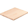 Stalgast Wyprzedaż - Gładka deska do krojenia z drewna bukowego 300x250x(h)20 mm, brązowa Stalgast Wyprzedaż - Gładka deska do krojenia z drewna bukowego 300x250x(h)20 mm, brązowa